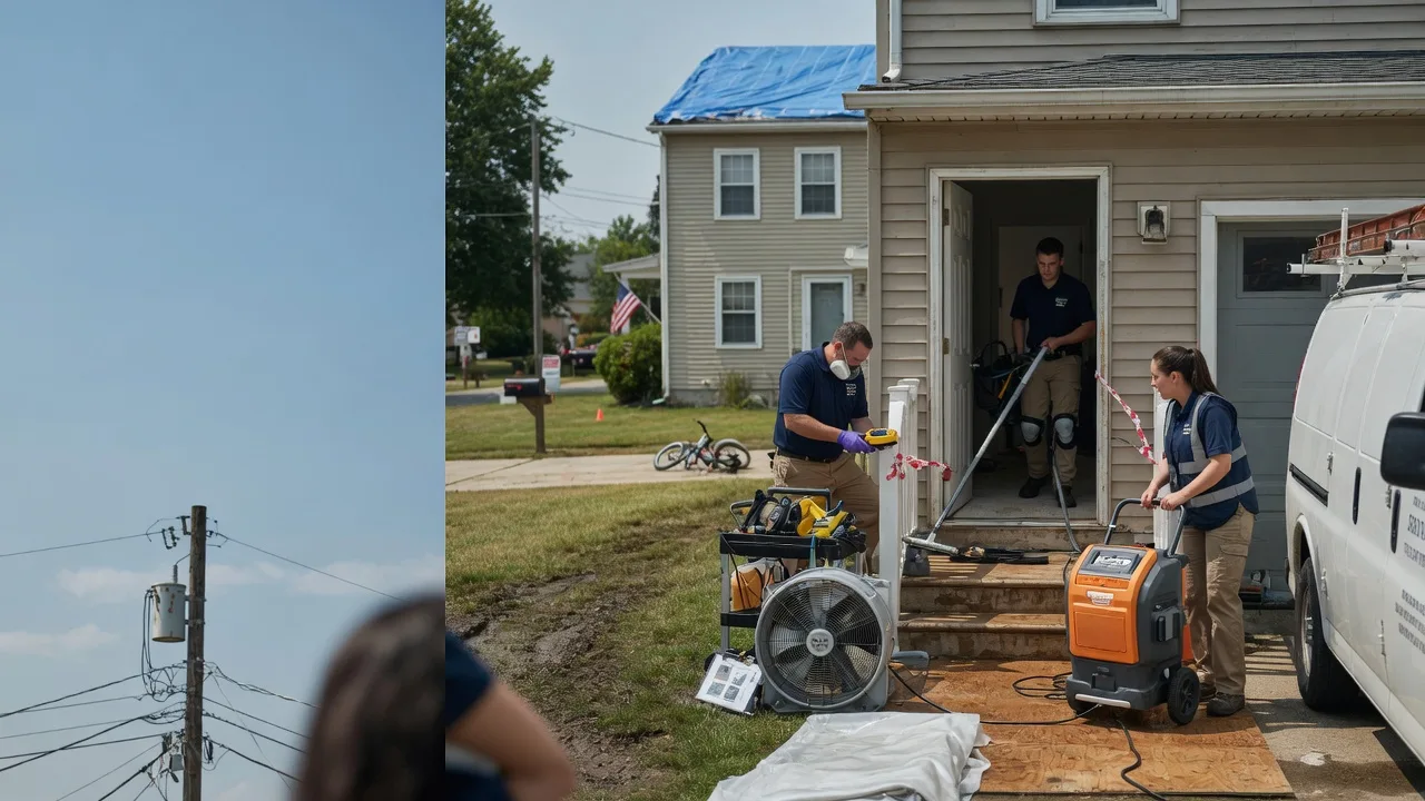 Water Damage Repair in Friendship, OH near me